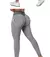 S-3XL feminino casual cintura alta bolso esportes leggings calças de fitness sc - BC SHOP ONLINE