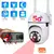 Câmera IP Wifi de 3MP Câmera de vigilância de segurança externa com fio AI R - BC SHOP ONLINE