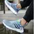 Imagem do Homens sapatos esportivos casuais respirável tênis leves ao ar livre malha pre