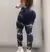 Mulheres atlético tie dye ginásio leggings levantamento de bunda treino grosso na internet