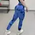 Mulheres atlético tie dye ginásio leggings levantamento de bunda treino grosso