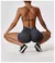 Seamless Yoga Gym Fatos com Shorts para Mulheres, Top Curto, Sexy Bra, Calças R