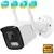 4K 8MP Câmera IP Bala 4MP Sem Fio WIFI Câmera de Segurança Ao Ar Livre Áudio - comprar online