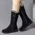 Chelsea quente botas de pele alta mulheres 2025 sapatos de inverno para mulher c
