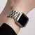 Pulseira de aço inoxidável para apple watch band ultra 49mm 45mm 44mm 41mm 40m