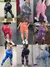 Mulheres atlético tie dye ginásio leggings levantamento de bunda treino grosso - comprar online