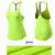 Mulheres ginásio topos preto sem mangas yoga topo feminino camisa de fitness gi