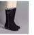Chelsea quente botas de pele alta mulheres 2025 sapatos de inverno para mulher c