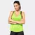 Mulheres ginásio topos preto sem mangas yoga topo feminino camisa de fitness gi - loja online