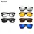 Óculos de sol quadrados com clipe magnético, 5 lentes, masculino, polarizado, - comprar online