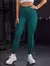 Imagem do Mulheres ginásio sem costura calças de yoga roupas esportivas elástico cintur