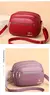 Alta qualidade bolsa de couro macio moda feminina ombro mensageiro saco multi-bo - loja online