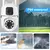 8mp hd wifi câmera de vigilância de vídeo ptz ao ar livre lente dupla tela ai - comprar online
