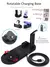 carregador 7 em 1 sem fio suporte almofada para iphone 15 14 13 12 11 x apple wa