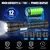 Imagem do 2000000 Lm xhp200 lanterna led brilhante com luz de trabalho cob 5000mah tipo-c