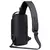 Imagem do Bolsa de Ombro, Homens Multifunções Anti Roubo USB Homem Crossbody Cruz Corpo V