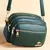 Imagem do Alta qualidade bolsa de couro macio moda feminina ombro mensageiro saco multi-bo