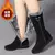 Chelsea quente botas de pele alta mulheres 2025 sapatos de inverno para mulher c - comprar online