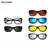 Óculos de sol quadrados com clipe magnético, 5 lentes, masculino, polarizado, - comprar online
