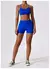 Seamless Yoga Gym Fatos com Shorts para Mulheres, Top Curto, Sexy Bra, Calças R - comprar online