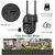 5mp hd inteligente cor visão noturna wifi câmera ptz 4x zoom vigilância de se