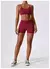 Seamless Yoga Gym Fatos com Shorts para Mulheres, Top Curto, Sexy Bra, Calças R - loja online