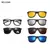 Óculos de sol quadrados com clipe magnético, 5 lentes, masculino, polarizado, - comprar online