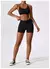 Seamless Yoga Gym Fatos com Shorts para Mulheres, Top Curto, Sexy Bra, Calças R na internet