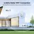 Jooan 4k 8mp hd wifi câmera ptz ao ar livre 5g wifi lente dupla câmeras ip de - comprar online