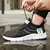 Homens sapatos esportivos casuais respirável tênis leves ao ar livre malha pre - comprar online