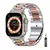 Pulseira de aço inoxidável para apple watch band ultra 49mm 45mm 44mm 41mm 40m - loja online