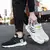 Homens sapatos esportivos casuais respirável tênis leves ao ar livre malha pre - BC SHOP ONLINE
