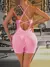 Macacão de yoga de uma peça magro curto roupas esportivas mulher roupas de gin - BC SHOP ONLINE