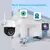 Auto Tracking PTZ Camera para Casa Inteligente, Monitor de Vigilância WiFi Sem - comprar online