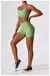 Seamless Yoga Gym Fatos com Shorts para Mulheres, Top Curto, Sexy Bra, Calças R