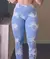 Mulheres atlético tie dye ginásio leggings levantamento de bunda treino grosso na internet