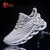 Yrzl masculino esportes correndo preto sapatos de corrida tênis casuais ao ar l - comprar online