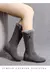 Chelsea quente botas de pele alta mulheres 2025 sapatos de inverno para mulher c na internet
