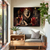 Quadro Decorativo Rei Leão no Trono - Arte Majestosa em Tela, Pronto para Pendurar - loja online