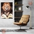 leão de juda. Quadro decorativo para sala quarto escritorio hall. impressão em tela acetinada. - comprar online
