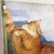 Quadro a criação do gatinho adão. MIchelangelo - comprar online
