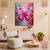 Quadro decorativo, arte moderna, Borboleta no estilo pintura impressionista com espatula - mangueart