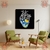 Quadro decorativo tela, coração Van Gogh Noite estrelada