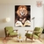 leão de juda. Quadro decorativo para sala quarto escritorio hall. impressão em tela acetinada.