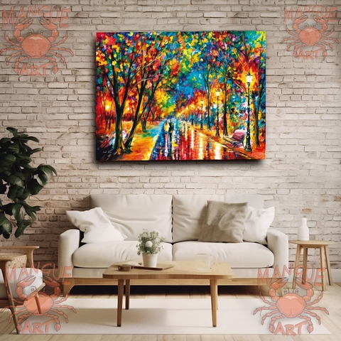 Quadro Decorativo Dreams Come True - Leonid Afremov - Arte em Tela Acetinada - comprar online