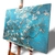 Quadro Decorativo Amendoeira em Flor de Van Gogh - Arte Clássica, Pronto para Pendurar