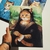 Quadro decorativo tela, Leonardo da vinci releitura Mona Lisa Mona Cat, minaulisa.