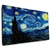 Quadro tela Van Gogh Noite estrelada. para sala, quarto, escritório. impressão em alta resolução tela acetinada. - mangueart