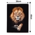 Quadro decorativo grande, Leão de Judá, decoração para sala, quarto, escritorio. na internet