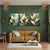 Kit trio quadros decorativos luxo, para sala, quarto, hall, copa, escritorio, salão de beleza Flores de lirio branco e d